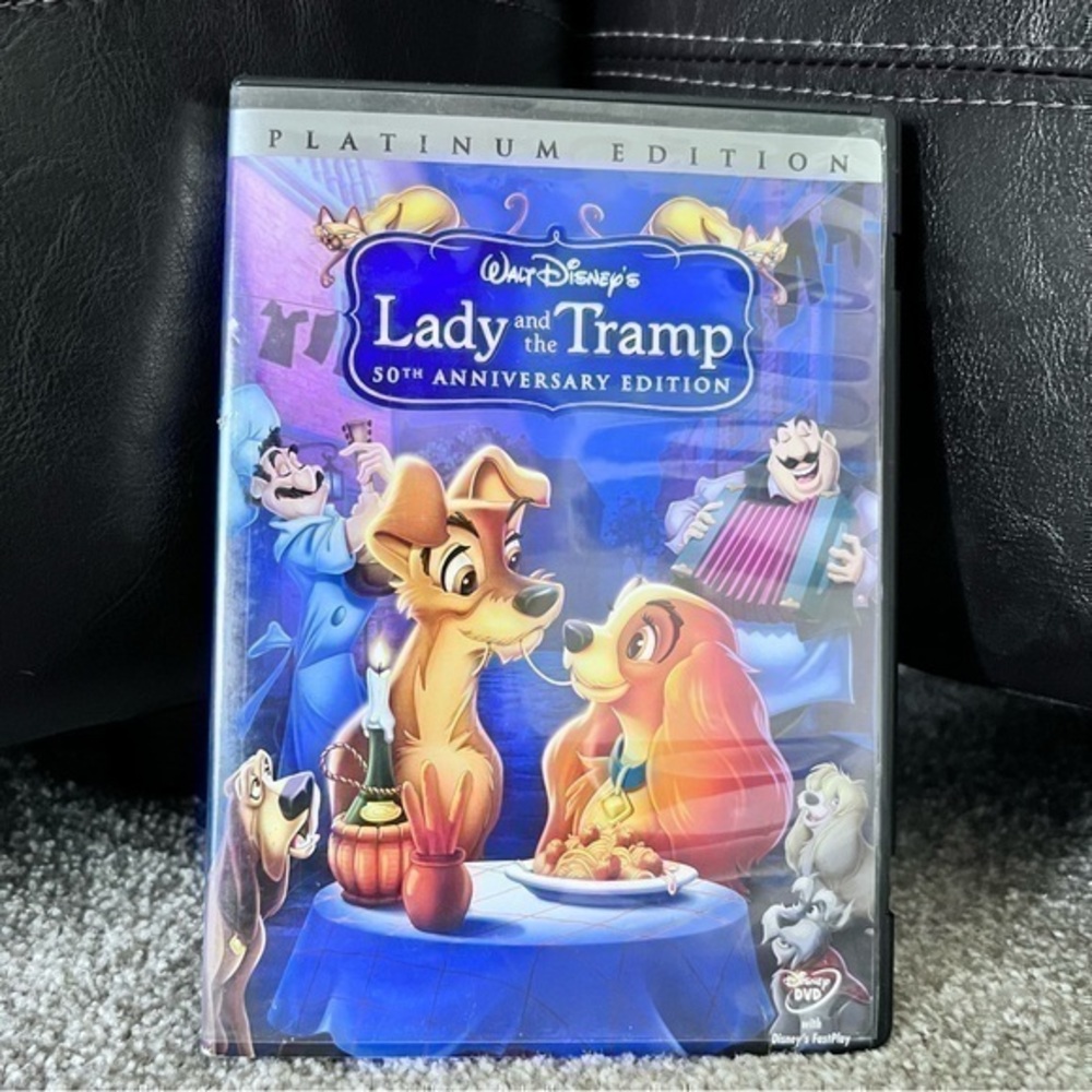 Disney Platinum Edition Lady & the Tramp 50th Anniversary Edition two disk DVD